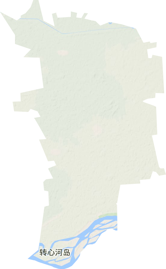 北崗鄉地形圖