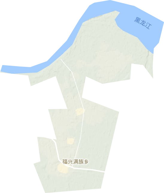 福興鄉地形圖