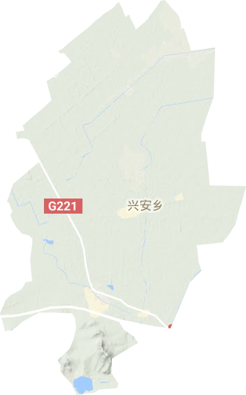 興安鄉地形圖