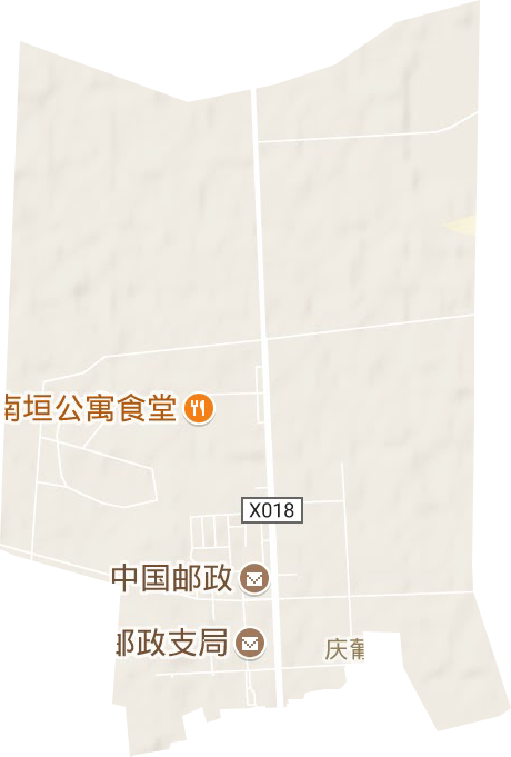 慶葡街道地形圖