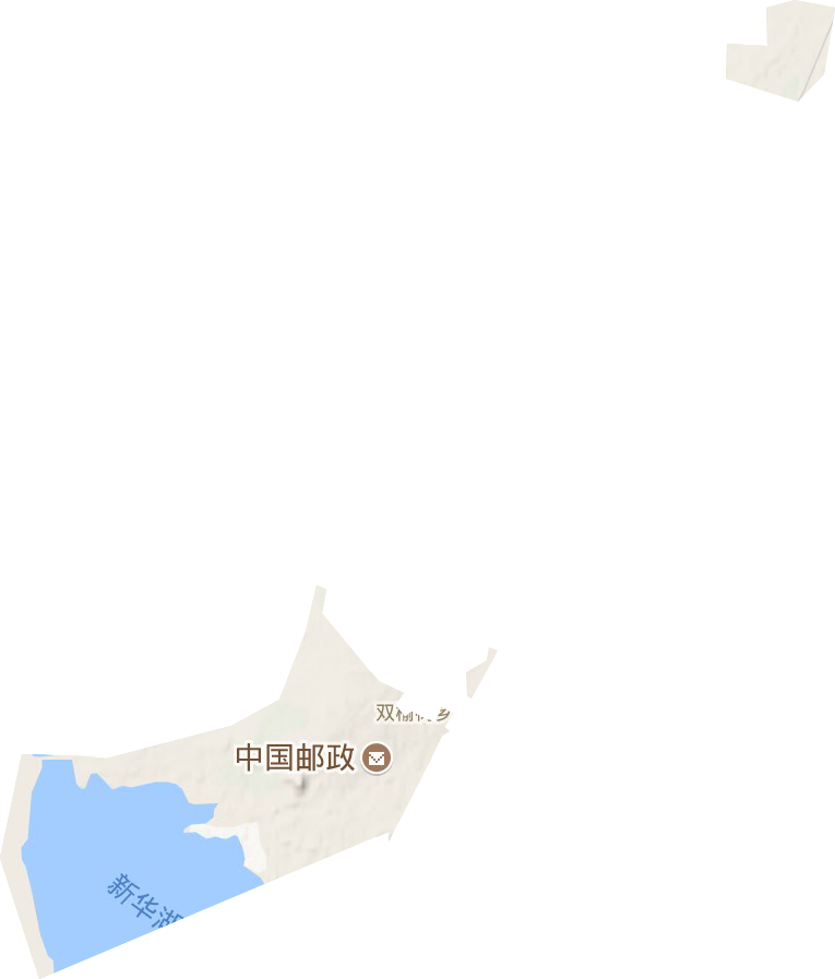 新華街道地形圖