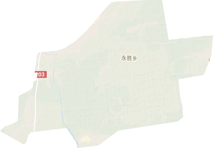 永勝鄉(xiāng)地形圖