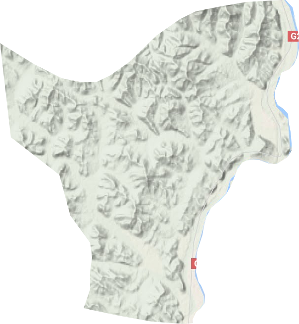巖石經營所地形圖