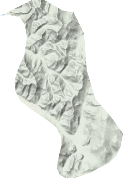 橫山經營所地形圖