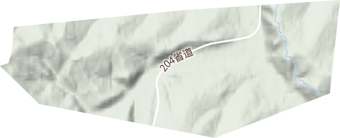守虎山林場地形圖