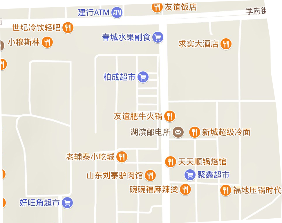 東方社區(qū)服務站地形圖