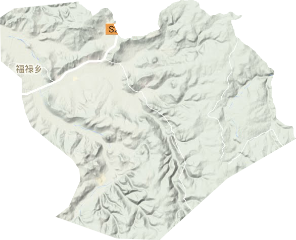 福錄鄉地形圖