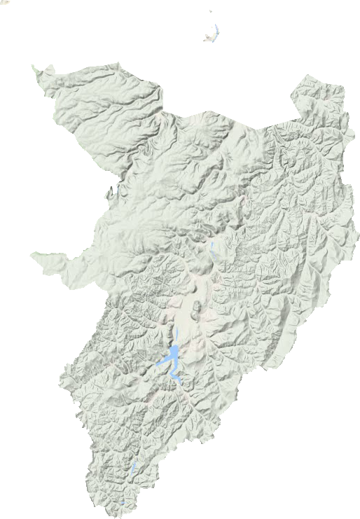 穆棱林業局地形圖
