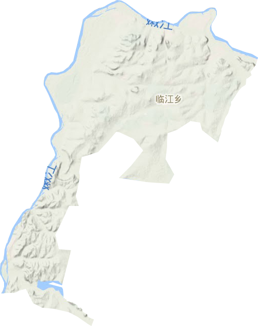臨江鄉地形圖