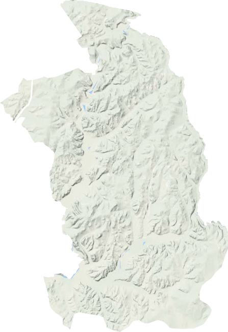 霍龍門鄉地形圖