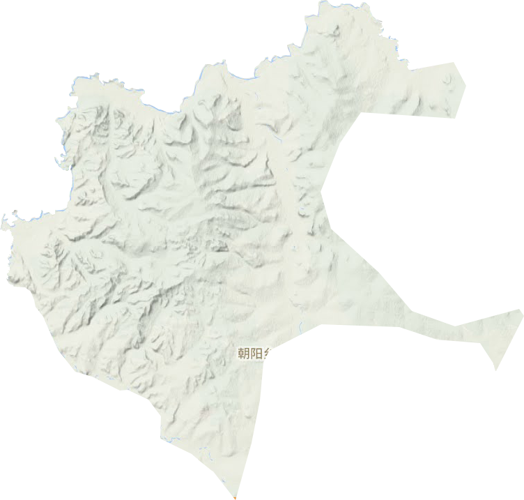 朝陽鄉(xiāng)地形圖