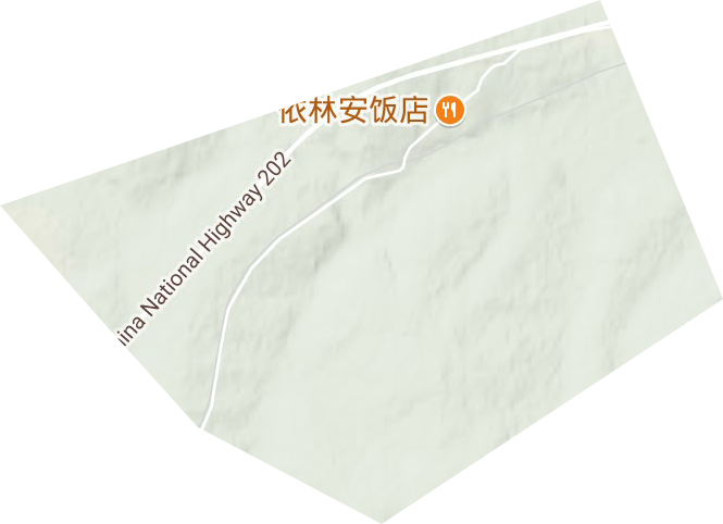 小興安林場地形圖