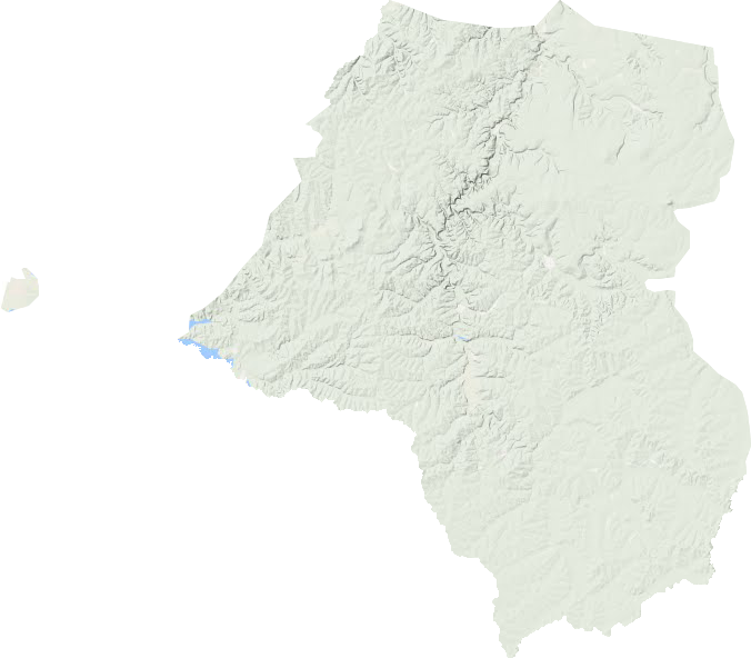 沾河林業(yè)局地形圖