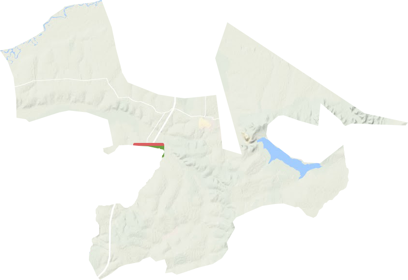 二龍山農場地形圖