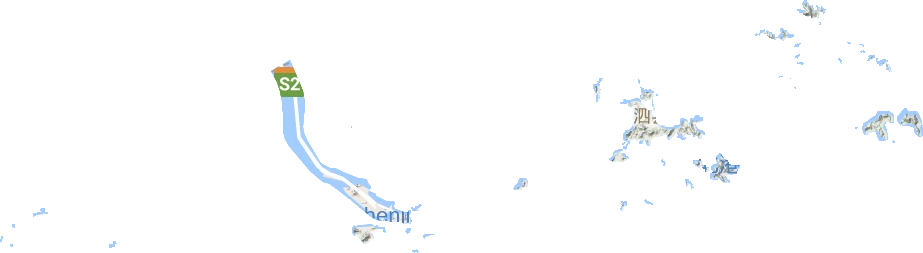 嵊泗縣地形圖