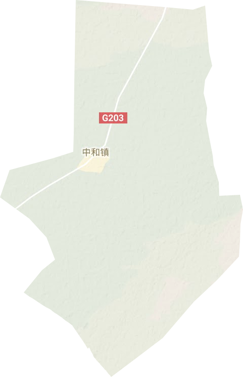 中和鎮地形圖