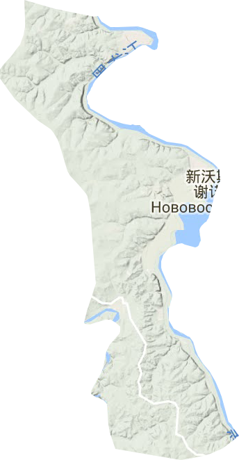 金山鄉地形圖