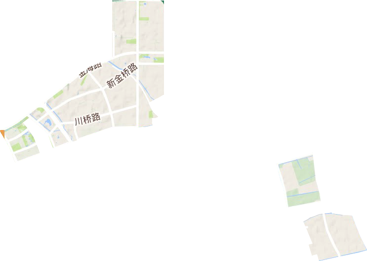 金橋經濟技術開發區地形圖