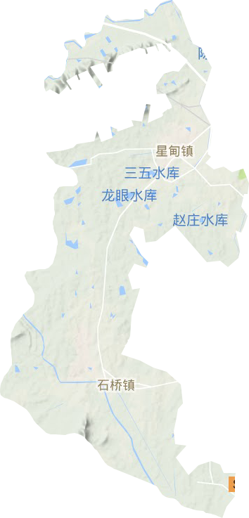 星甸街道地形圖