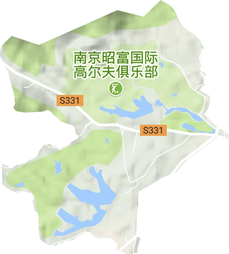 珍珠泉管委會地形圖