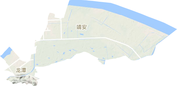 龍潭街道地形圖