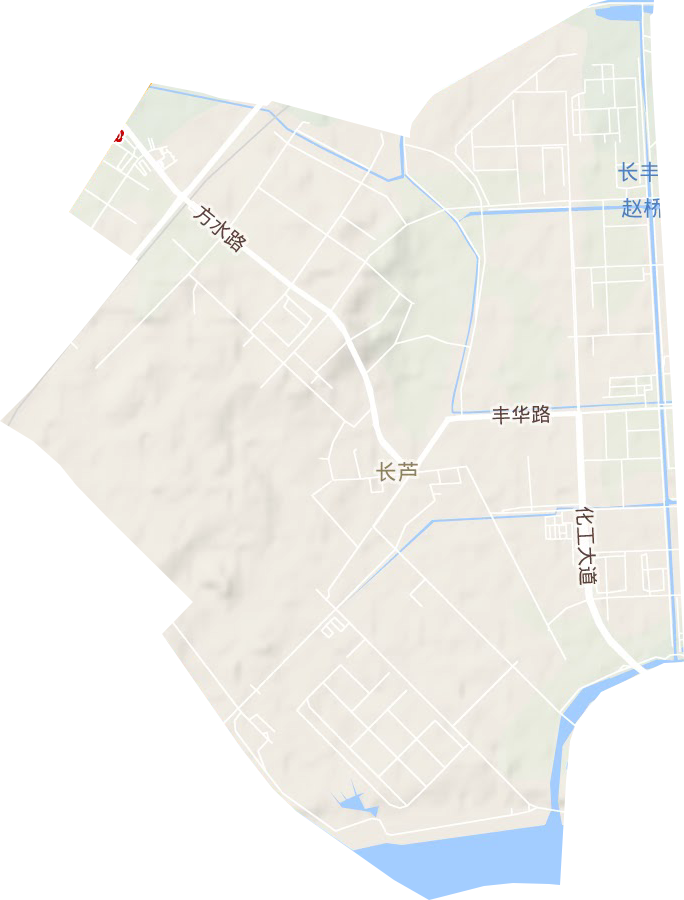 化工園區地形圖