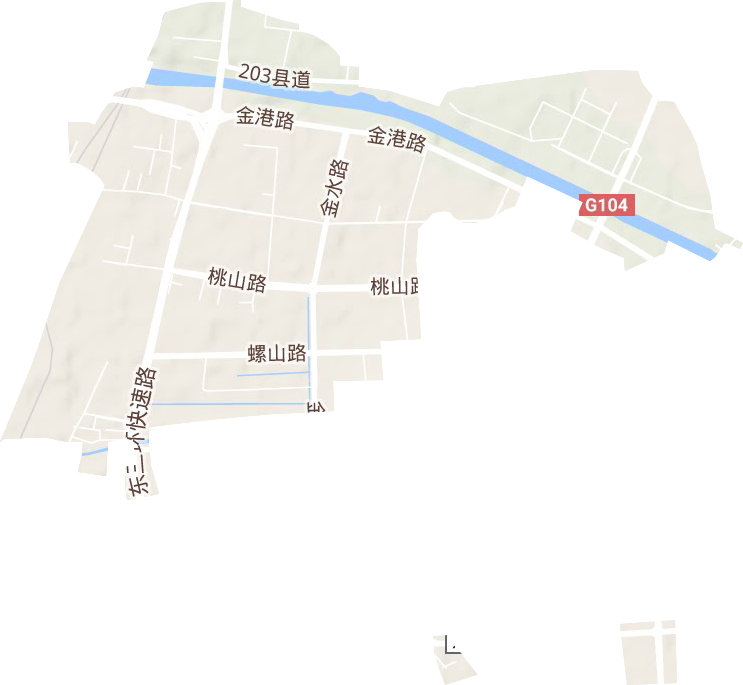 東環街道地形圖