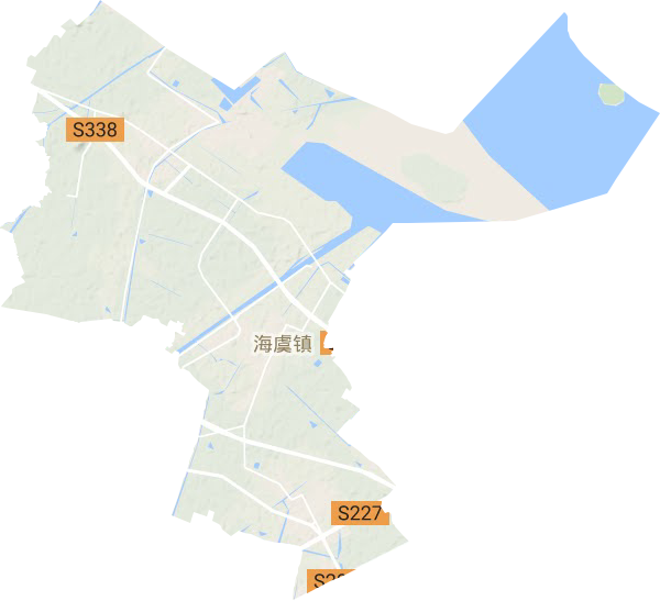 海虞鎮地形圖