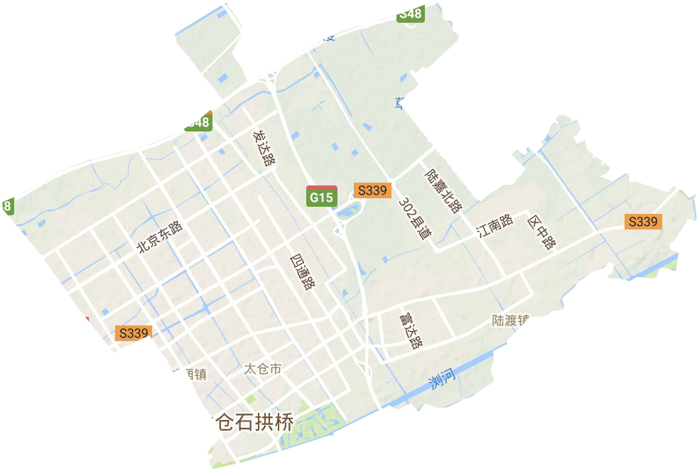 經濟開發區地形圖