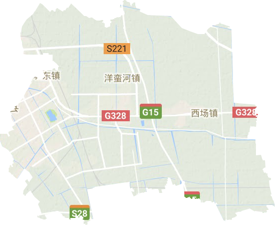 城東鎮(zhèn)地形圖