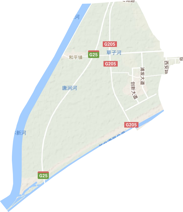 和平鎮地形圖
