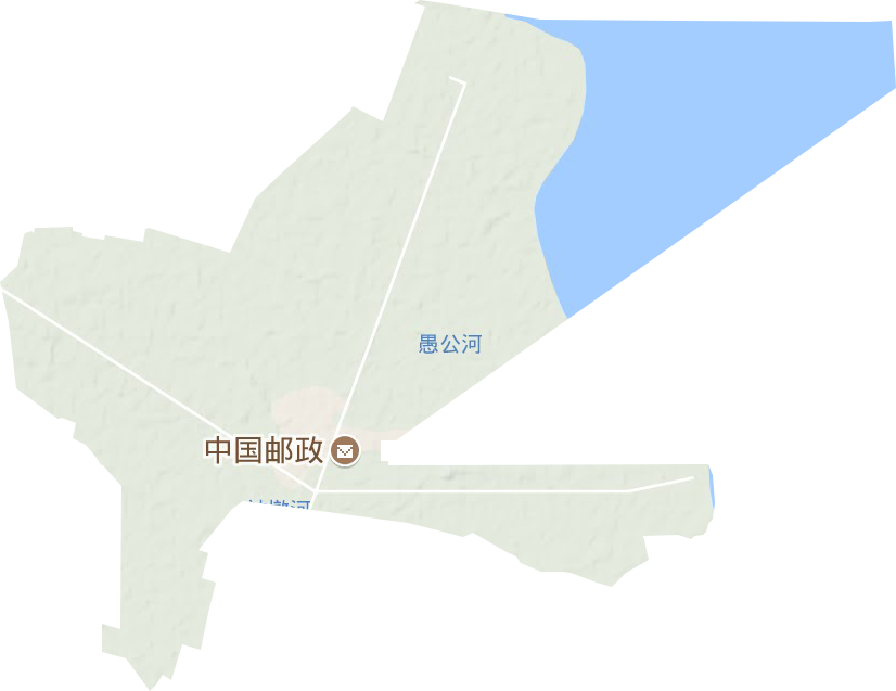 三河農(nóng)場地形圖