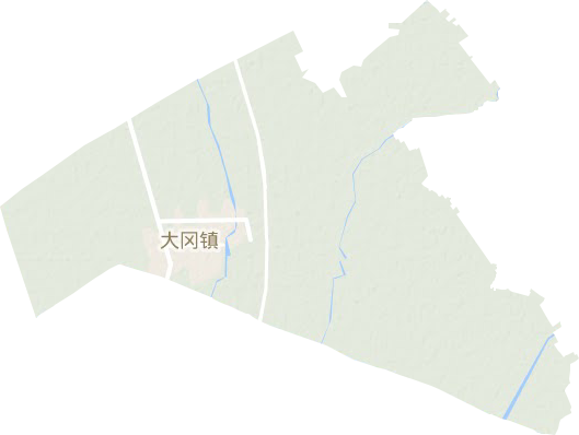大岡鎮地形圖
