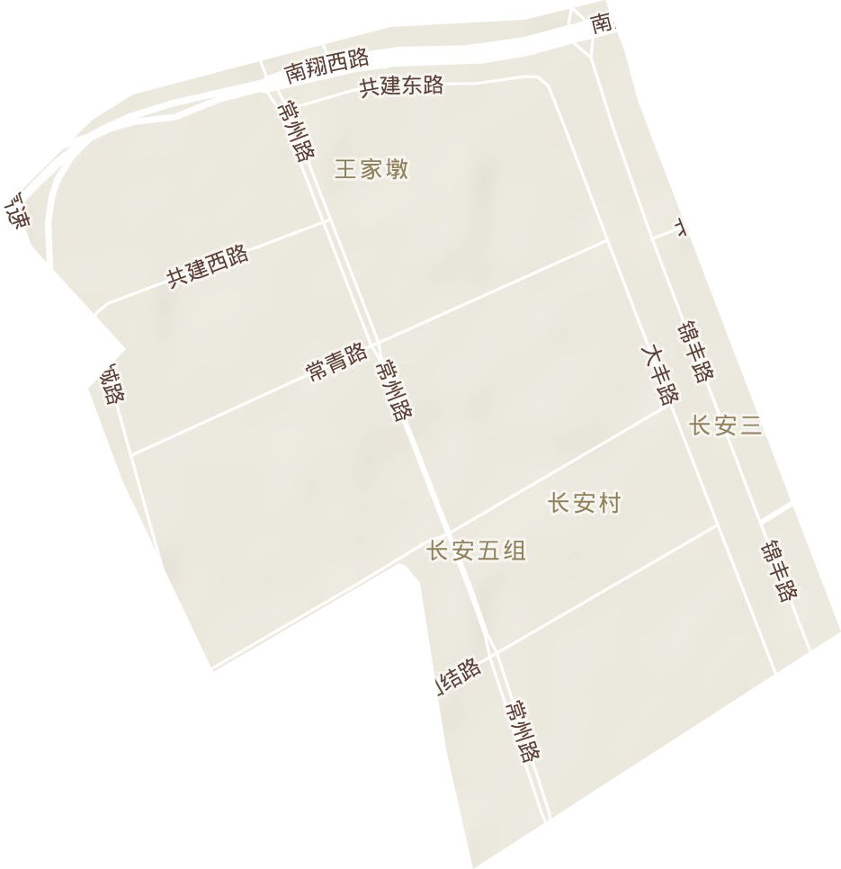 大豐常州高新區管委會地形圖