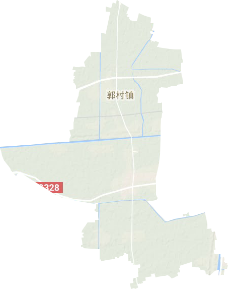 郭村鎮地形圖