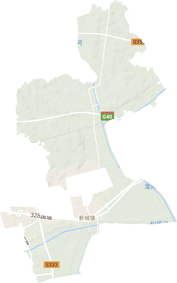 新城鎮地形圖