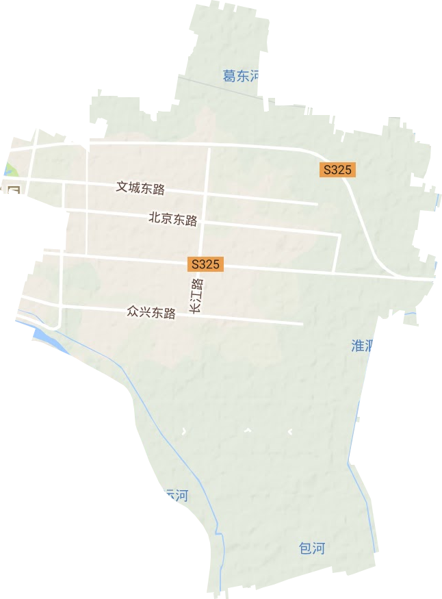 江蘇泗陽開發(fā)區(qū)地形圖