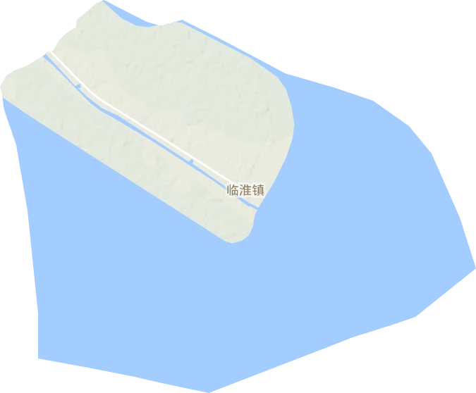 臨淮鎮(zhèn)地形圖