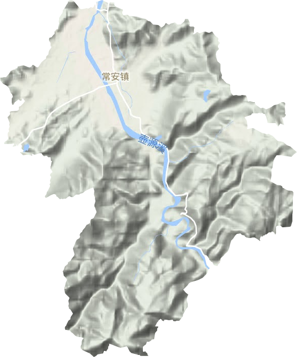 常安鎮地形圖