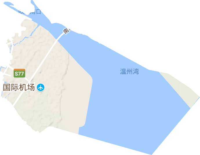 海濱街道地形圖