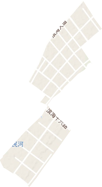 星海街道地形圖