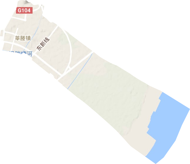 莘塍街道地形圖