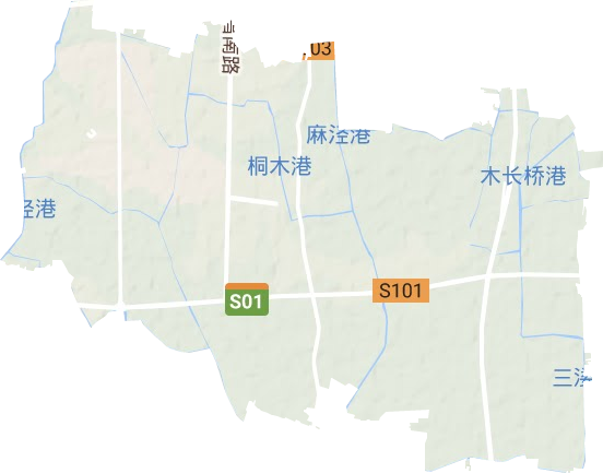 馬橋街道地形圖