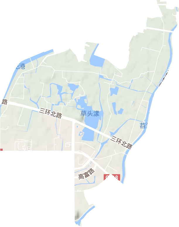 環渚街道地形圖