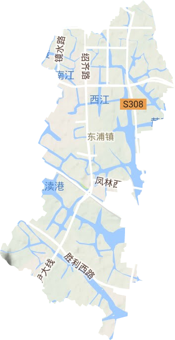 東浦鎮地形圖