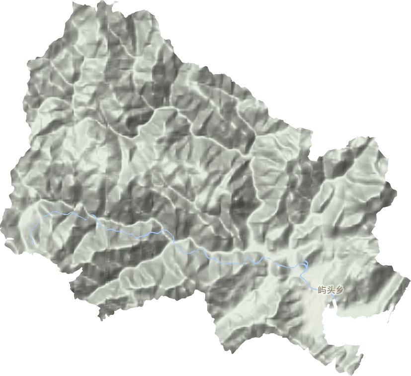 嶼頭鄉地形圖