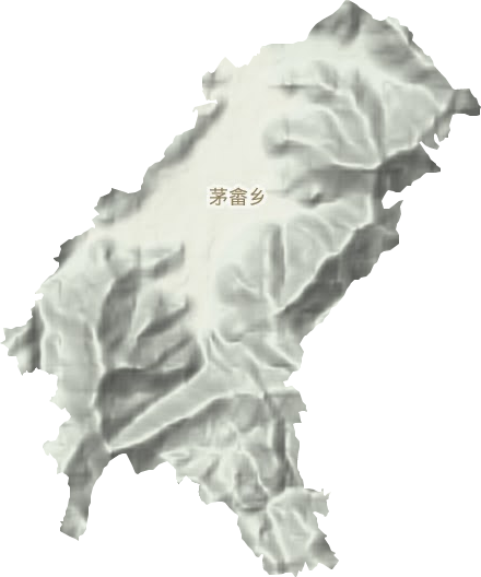 茅畬鄉地形圖