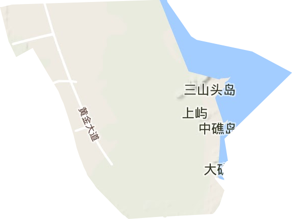 濱海新區(qū)地形圖