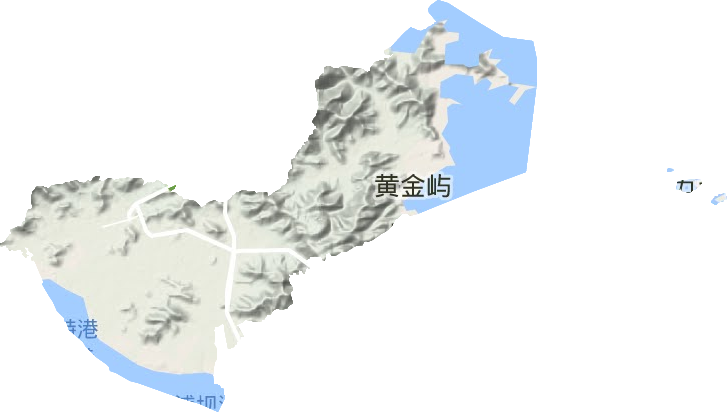 浬浦鎮地形圖