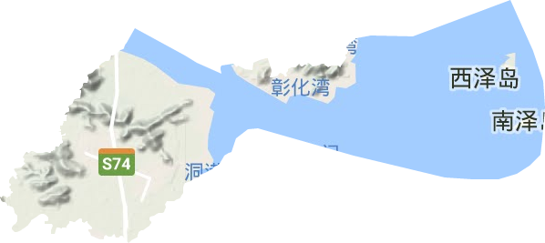 泗淋鄉(xiāng)地形圖